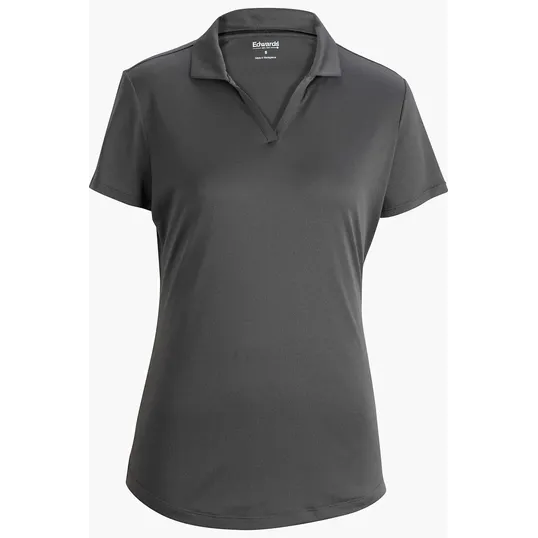 Mini Pique Ladies Polo, Tailored Fit with Split Neckline — view 8