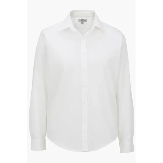 Pinpoint Oxford Long Sleeve Ladies Shirt