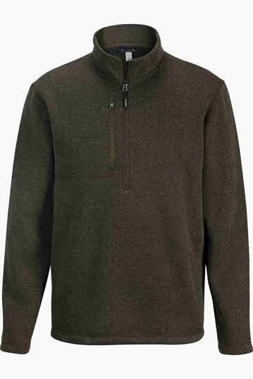 Herringbone Ladies Jacket, Full-Zip Fleece — view 4