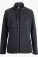 Herringbone Ladies Jacket, Full-Zip Fleece — view 2