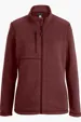 Herringbone Ladies Jacket, Full-Zip Fleece — view 3