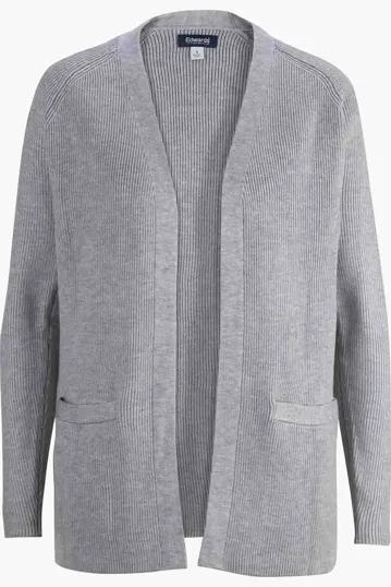 Acrylic Blend Ladies Open Cardigan