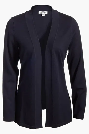 Tri Blend Ladies Open Cardigan