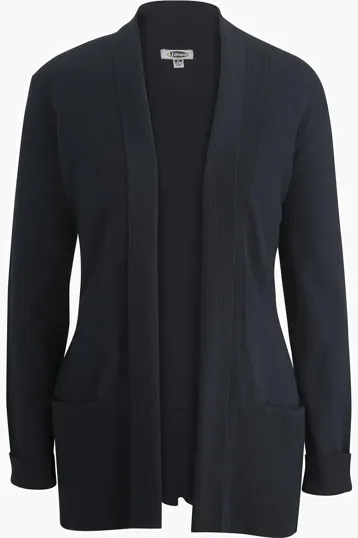 Tri Blend Ladies Shawl Collar Cardigan