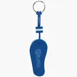 Floating Flip Flop Keytag — view 2
