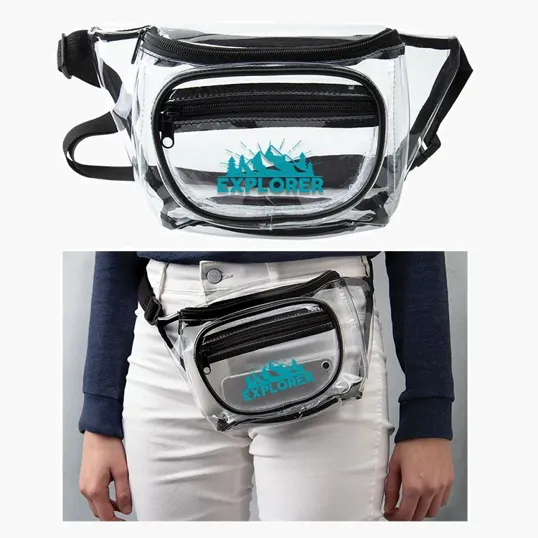 Clear Fanny Pack with Adjustable Strap