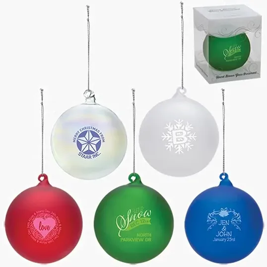 Hand Blown Glass Ornament