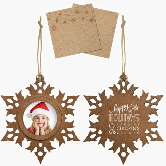 Wood Photo Ornament