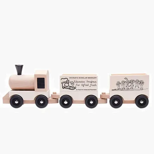 Wooden Train Set