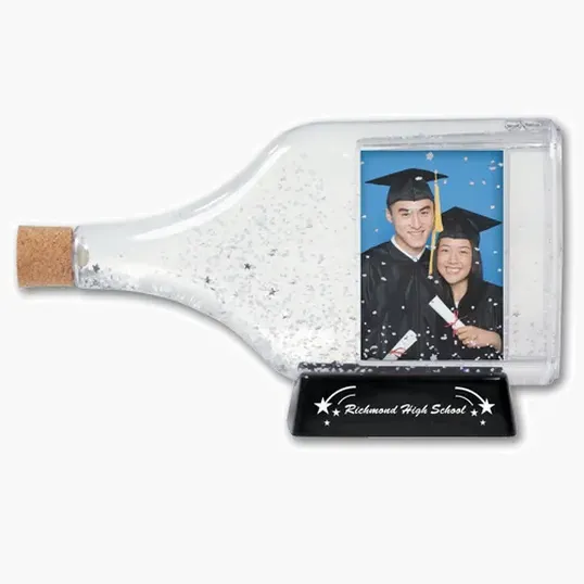 Photo-In-a-Bottle Glass Bottle