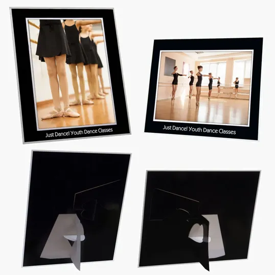 Cardboard Easel Picture Frame