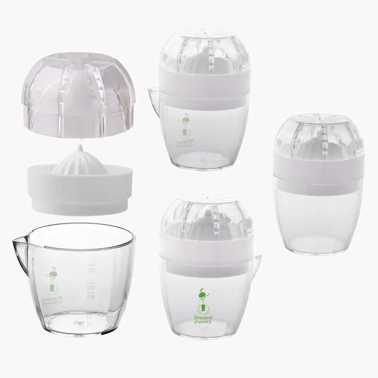 Citrus Juicer with Reamer, Strainer, and Storage Container