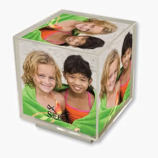 Spinning Photo Cube