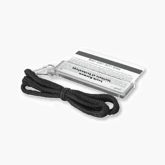 Easy Slide ID Holder with Lanyard