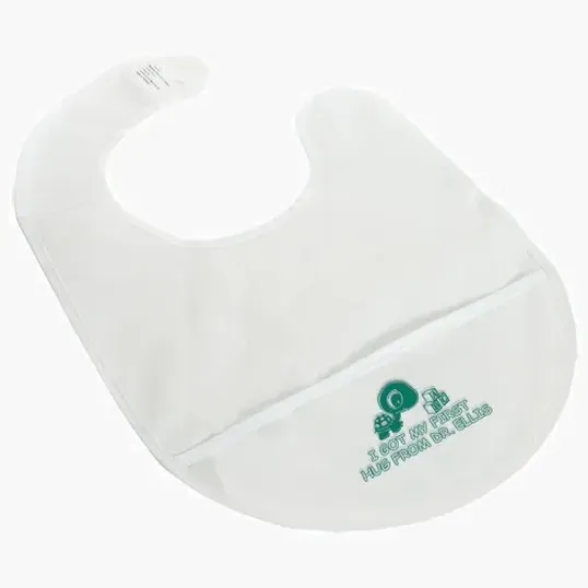Baby Bib with Front Pocket