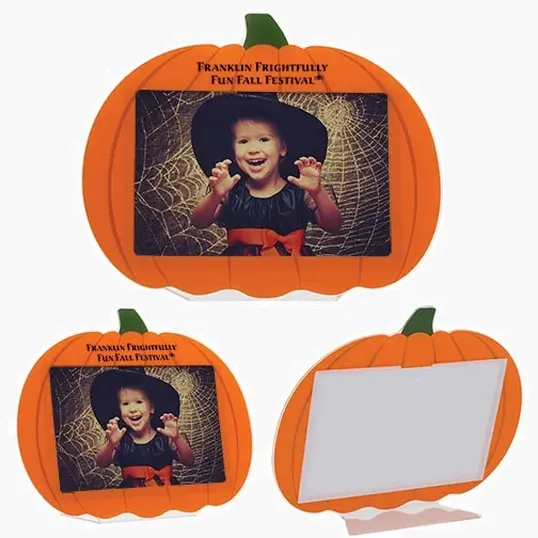 Pumpkin Photo Frame, 6 x 4