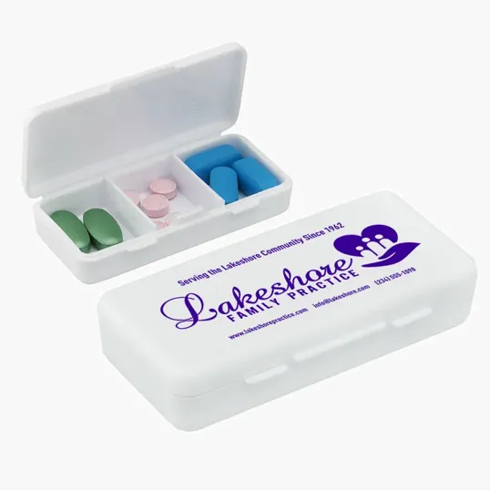 3 Compartment Pillbox
