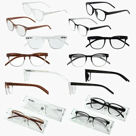 Blue Light Glasses with Keyhole Bridge Frame