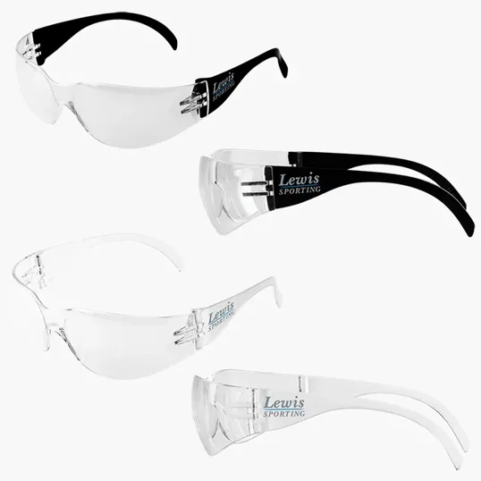 Safety Glasses with Wrap-Around Design