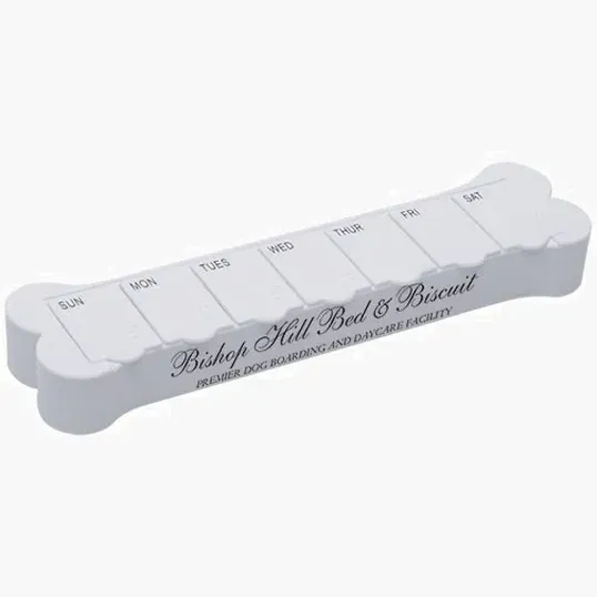 Dog Bone Pillbox, 7-Day