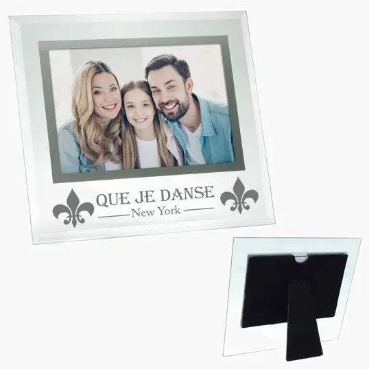 6 x 4 Beveled Glass Frame