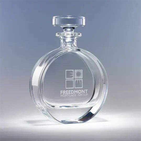 Laureate Lead Crystal Decanter with Stopper, 26 oz.