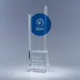 Foresight Optic Crystal Award — view 2