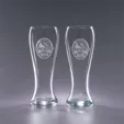 Lewisburg Lager Beer Glass, 16 oz — view 3