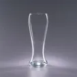 Lewisburg Lager Beer Glass, 16 oz — view 4