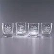Geo On-the-Rocks Hand-Blown Crystal Glass, 10.5 oz — view 4