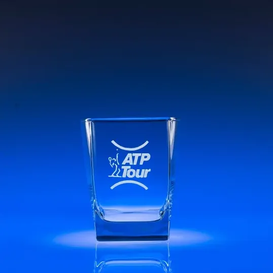 Geo On-the-Rocks Glass, 13 oz.
