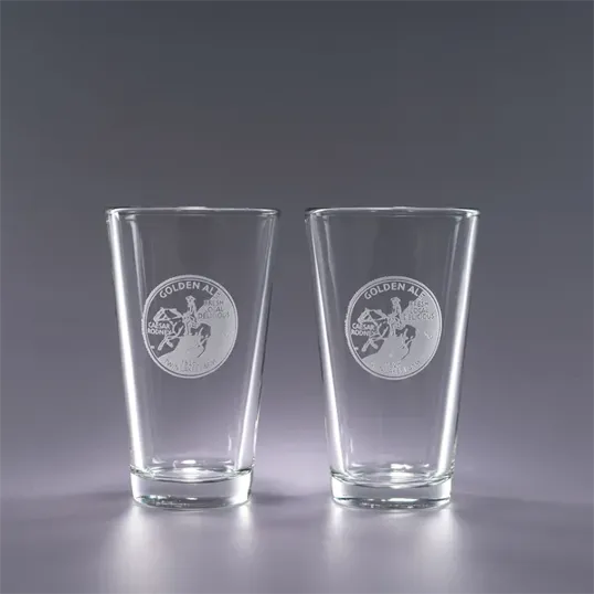 Micro-Brew Beer Glass, 16 oz. — view 2