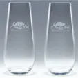 Elite Stemless Flute Glass, 7.75 oz — view 3