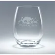 15.25 oz White Wine Stemless Glass
