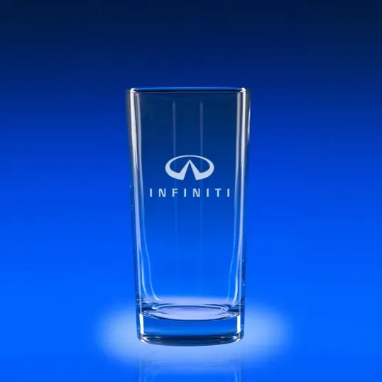 13 oz. Deluxe Hiball Glass with Heavy Sham and Sheer Rim