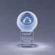 Gallileo Art Glass Crystal Award
