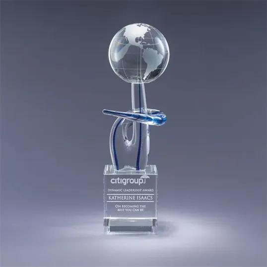 Voyager Art Glass Crystal Award