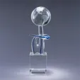 Voyager Art Glass Crystal Award — view 3