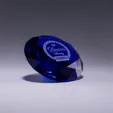 J. Charles Diamond Optic Crystal Paperweight — view 6