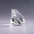 J. Charles Diamond Optic Crystal Paperweight — view 10