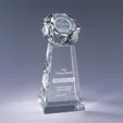 Diamond Spire Optic Crystal Award — view 6