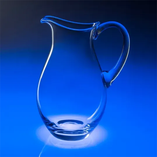 Julia Hand-Blown Crystal Pitcher, 68 oz — view 3