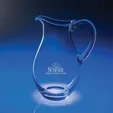 Julia Hand-Blown Crystal Pitcher, 68 oz