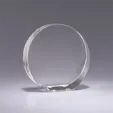 Stand-Up Crystal Paperweight — view 2