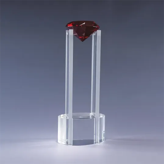 Sky Diamond Optic Crystal Award, 14" — view 9