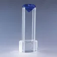 Sky Diamond Optic Crystal Award, 14" — view 4