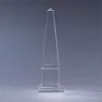 Athena Obelisk Optic Crystal Award — view 3
