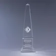 Athena Obelisk Optic Crystal Award