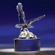 Soaring Eagle 24% Lead Crystal Award — view 3