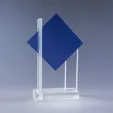 Blue Ultra Optic Crystal Award — view 3